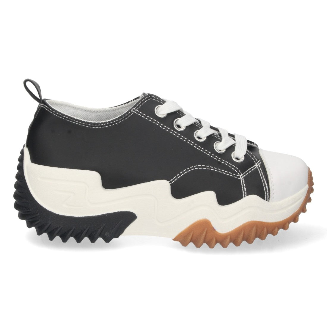 Zapatilla de mujer con material de polipiel