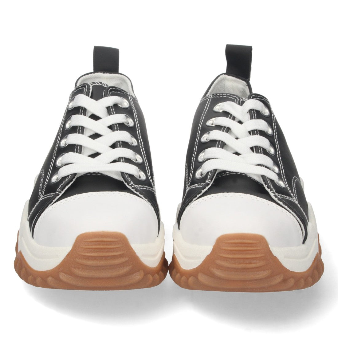 Zapatilla de mujer con material de polipiel