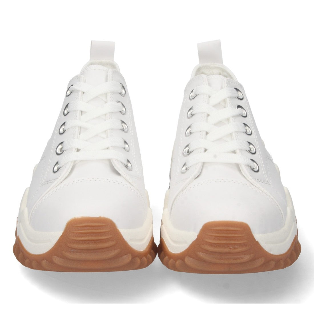 Zapatilla de mujer con material de polipiel