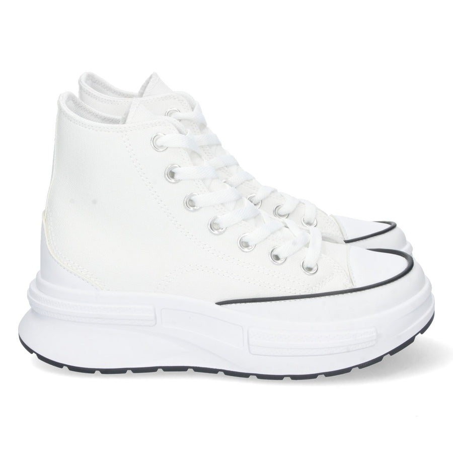 Zapatilla abotinada de mujer de plataforma