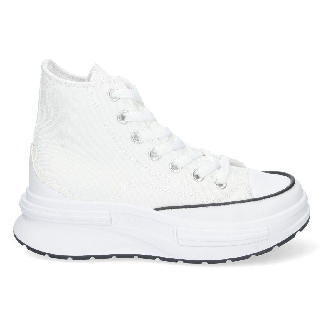 Zapatilla abotinada de mujer de plataforma