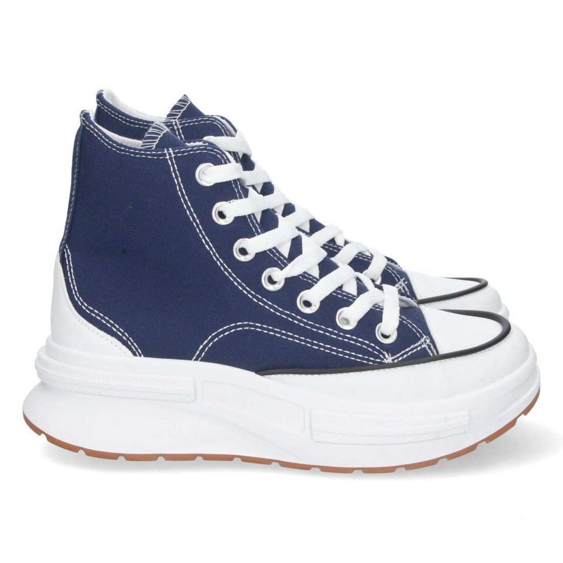 Zapatilla abotinada de mujer de plataforma