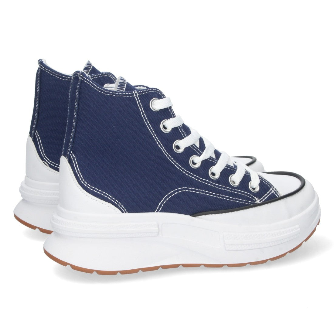 Zapatilla abotinada de mujer de plataforma