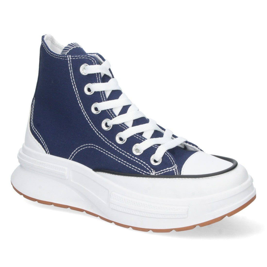 Zapatilla abotinada de mujer de plataforma