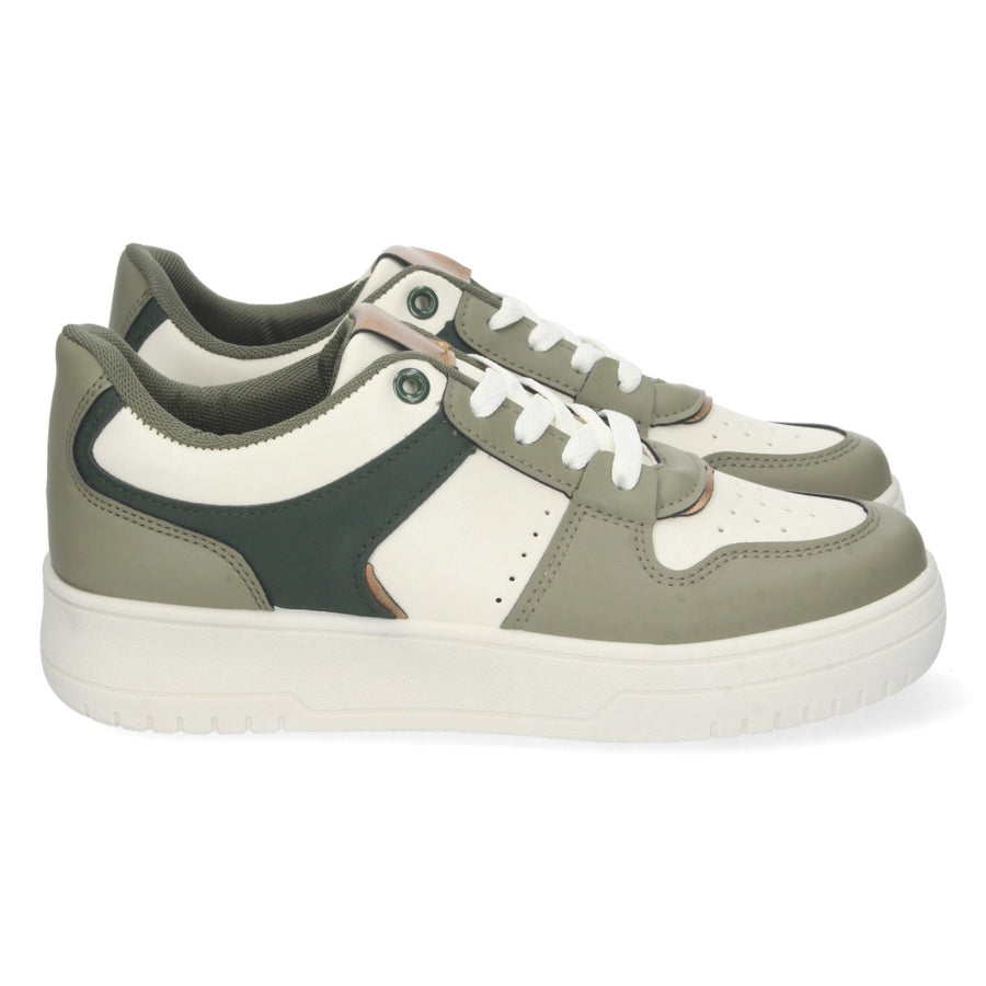 Zapatilla de mujer de plataforma - Army