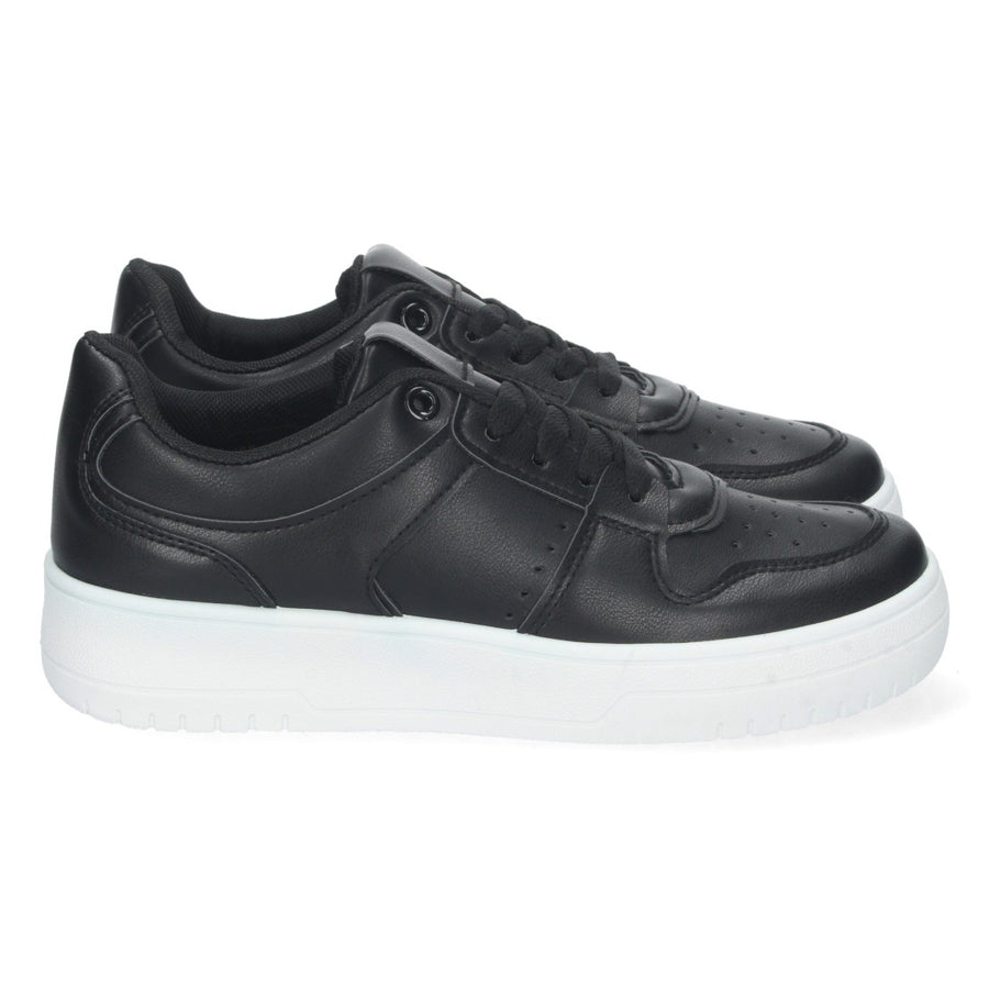 Zapatilla de mujer de plataforma - Negro (Ref. 1CD-1695)