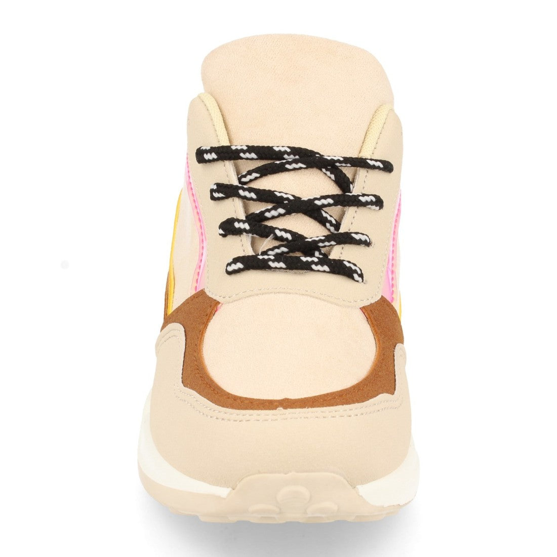 Zapatillas casual de mujer - Beige (Ref. 881)