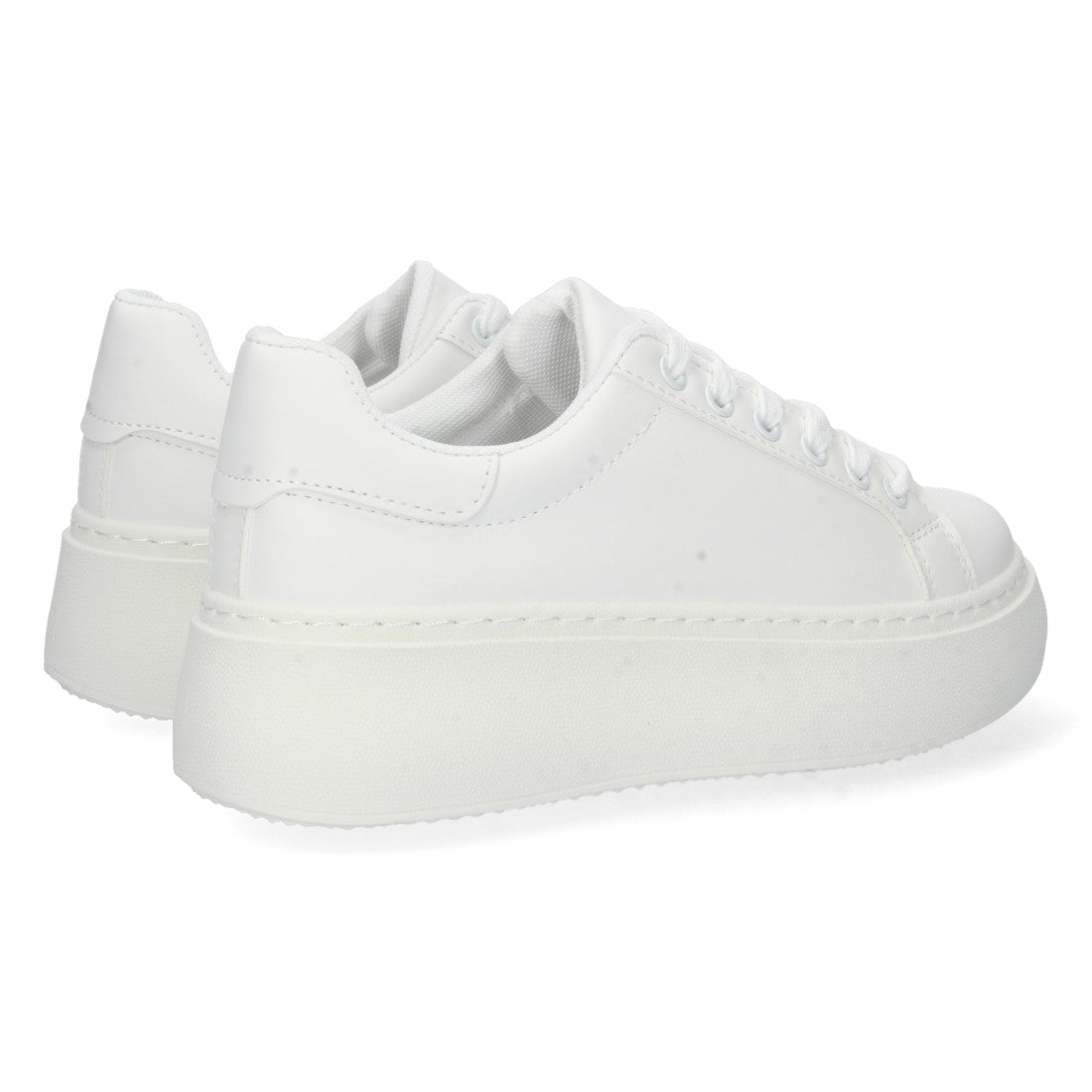 Zapatilla de plataforma de mujer con estampado brillante