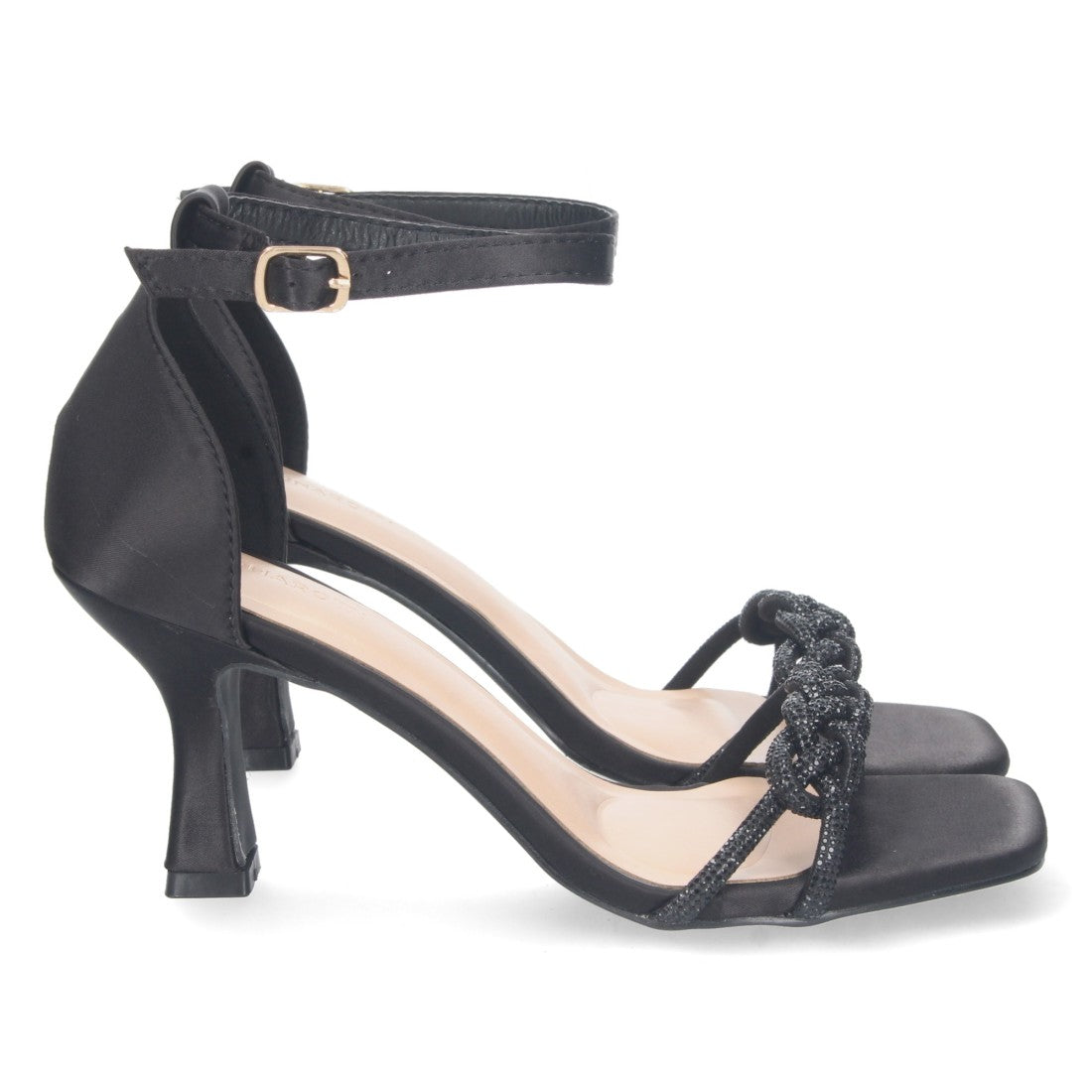 Sandalia de tacón de mujer estilo ankle strap