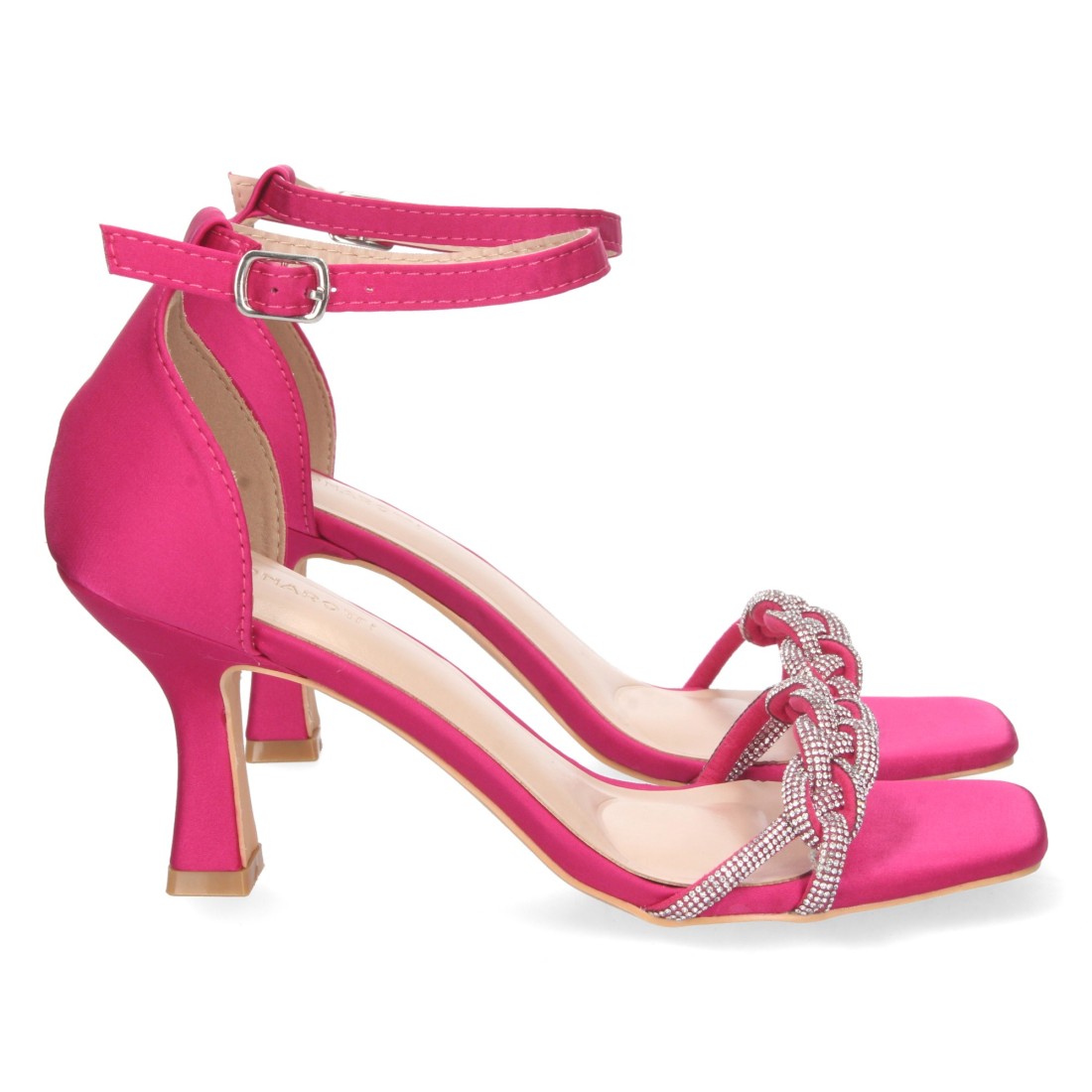 Sandalia de tacón de mujer estilo ankle strap