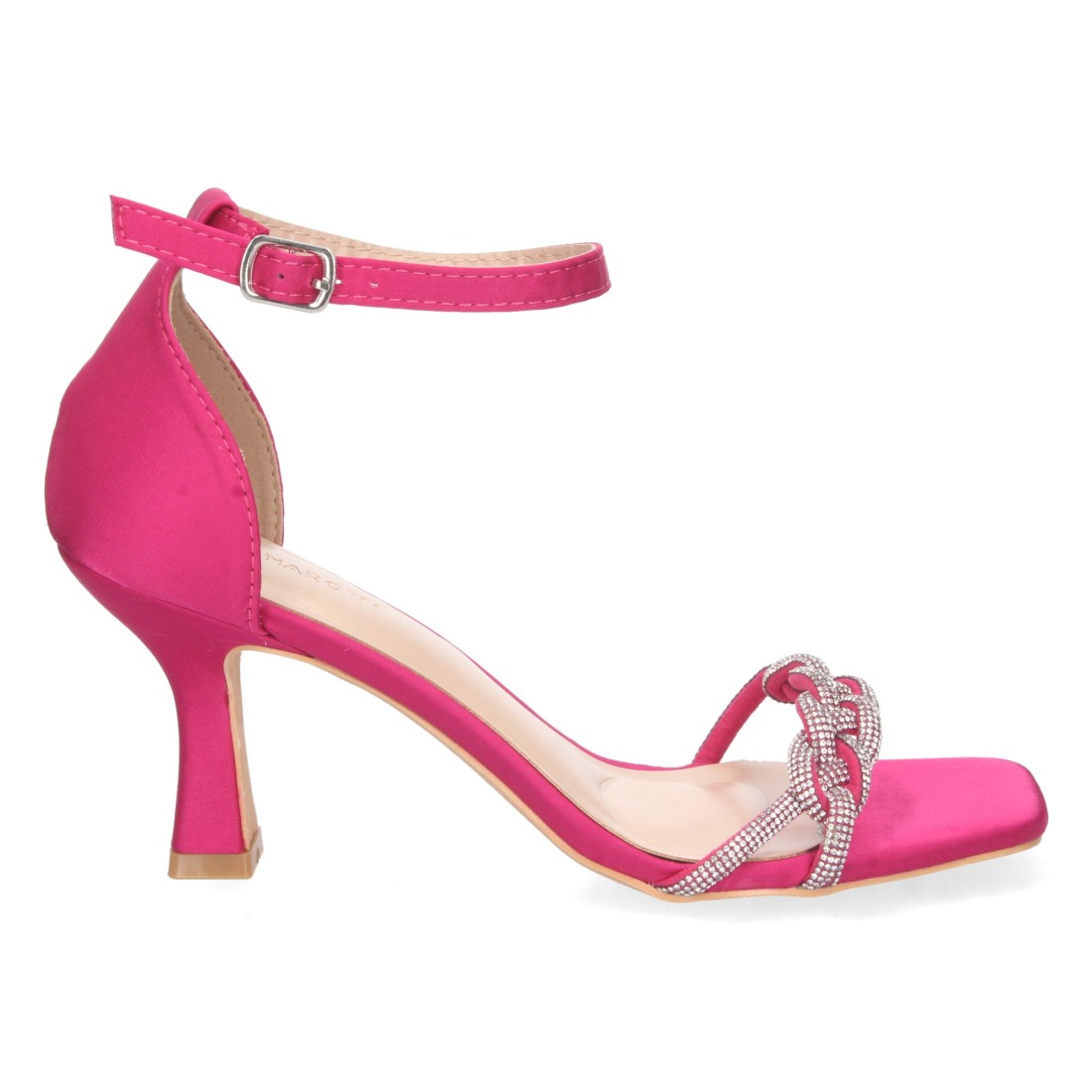 Sandalia de tacón de mujer estilo ankle strap