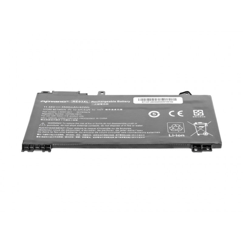 Movano Batería para HP ProBook 430, 450 G6 (3500 mAh) 11.55V