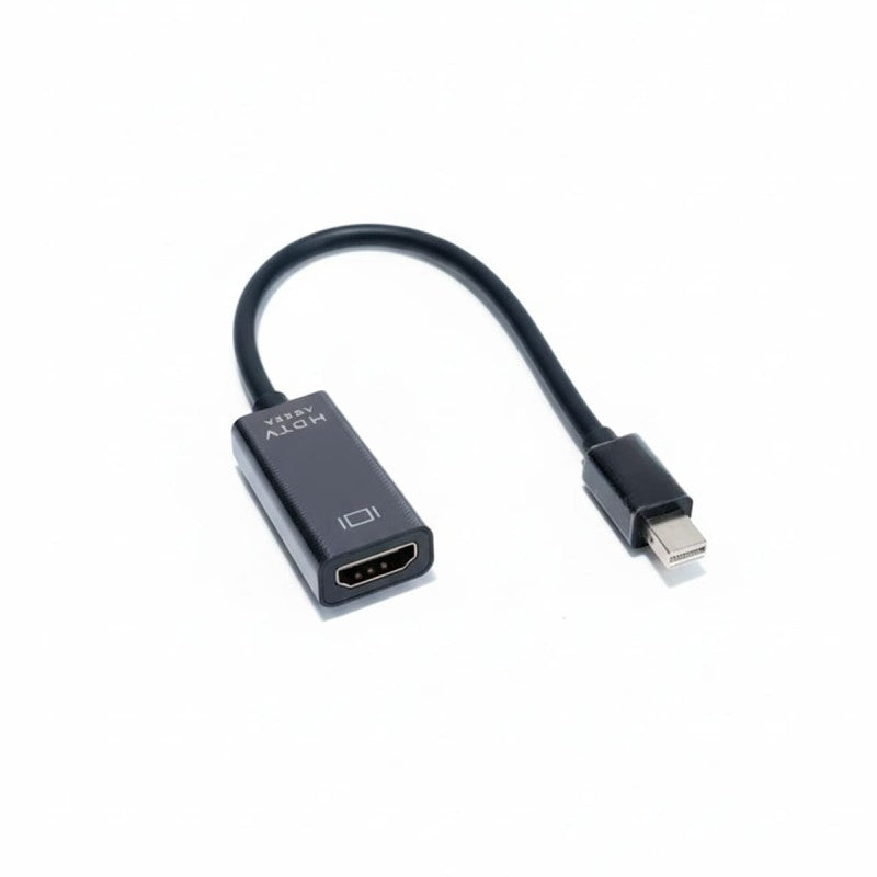 Adaptador Mini Displayport a HDMI M/H, 4K UHD, Negro, Nuevo