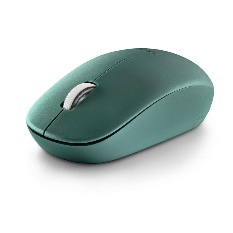 Ratón óptico NGS FOG Pro Wireless Inalámbrico 1000 DPI, Verde, Nuevo