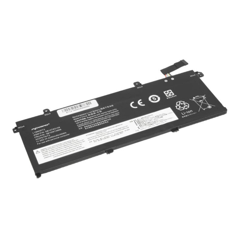 Movano Batería para Lenovo ThinkPad T490, T495, P43, P14 (4350 mAh) 11.55V