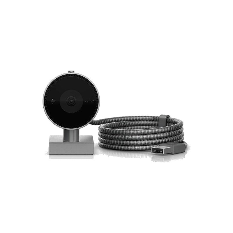 Webcam HP 950 4K (4C9Q2AA ABB), USB, Plata, Nuevo