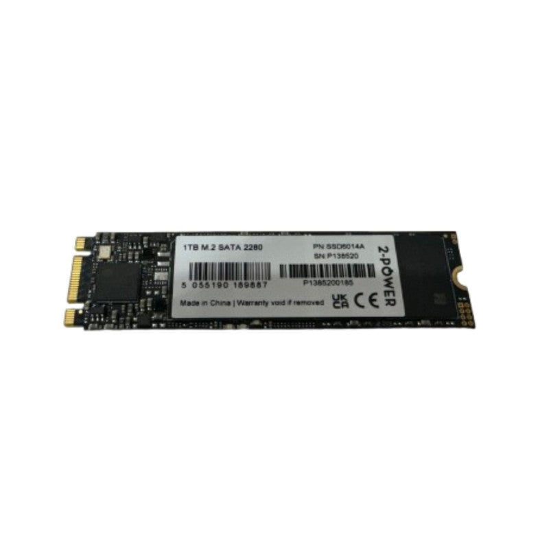 Disco 2-POWER SSD M.2 PCIe NGFF 1TB 2280 SATA (SSD6014A), Nuevo