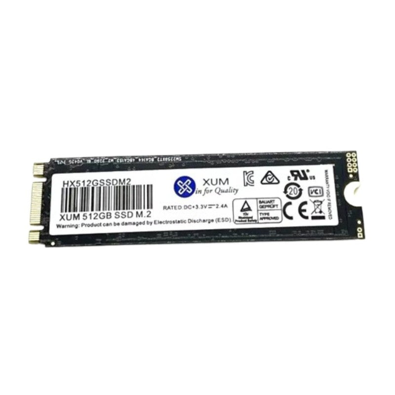 Disco Duro XUM SSD M.2 NGFF SATA III 512GB 2280 (HX512GSSDM2), Nuevo