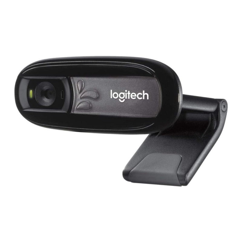 Cámara Web Logitech C170 (v-u0026) Webcam USB, Negro, A+