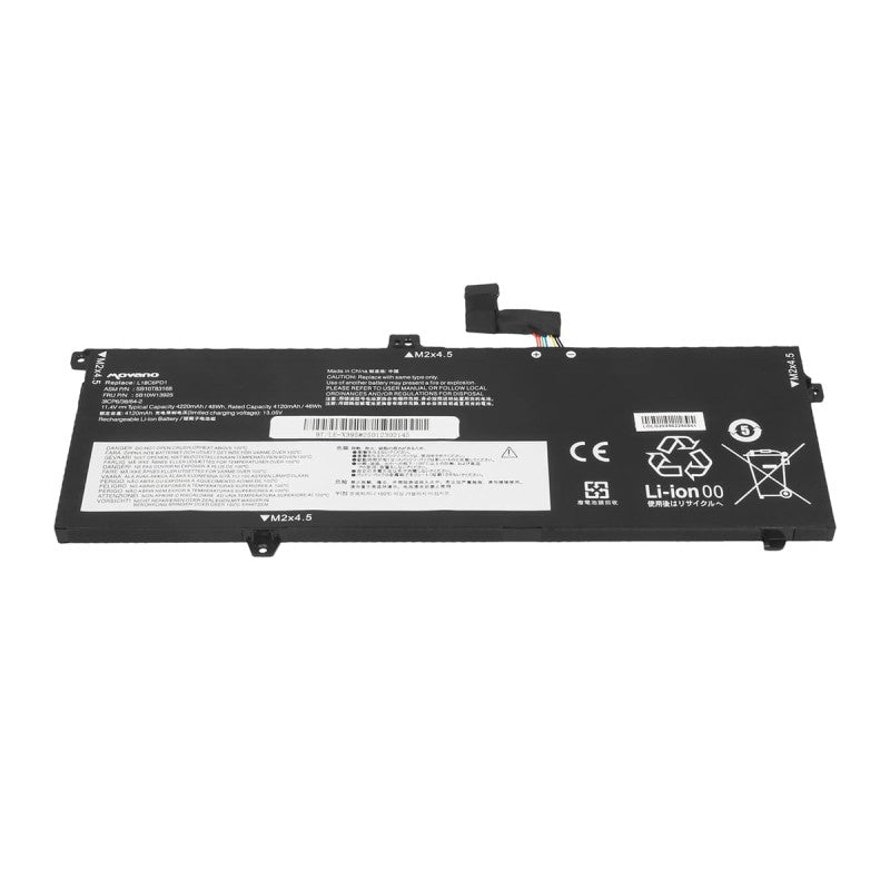 Batería Movano para Lenovo ThinkPad Yoga X390, X13 / 11.55V 49Wh