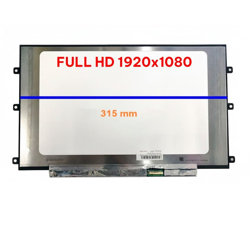 Pantalla LED 14″ para portátil N140HCA-EAC (C7), Full HD 1920×1080, 40 pines, Mate, sin Brackets
