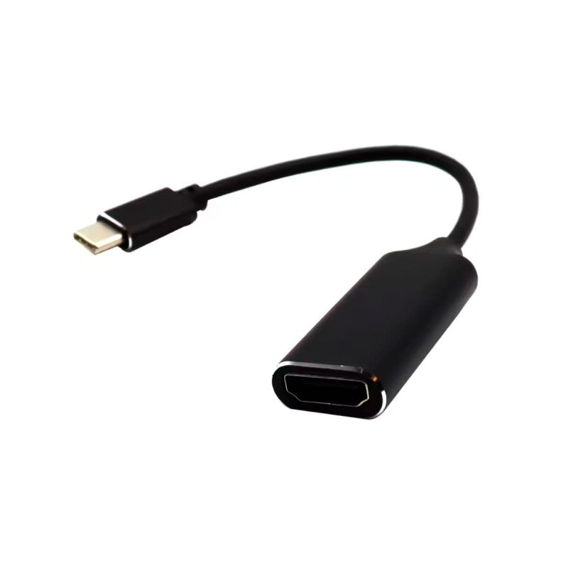 Cable adaptador Tipo C a HDMI, convertidor Ultra HD 4K, USB 3.1, HDTV, para MacBook, Samsung, Negro, A+