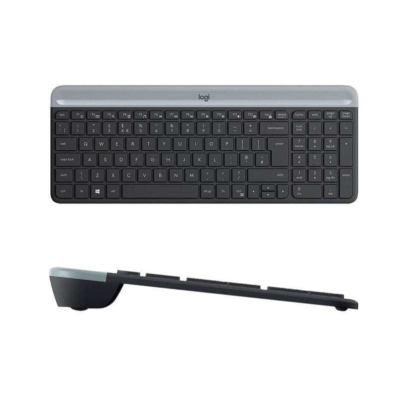 Teclado + Ratón Logitech MK470 Inalámbrico Wireless, Negro, Nuevo