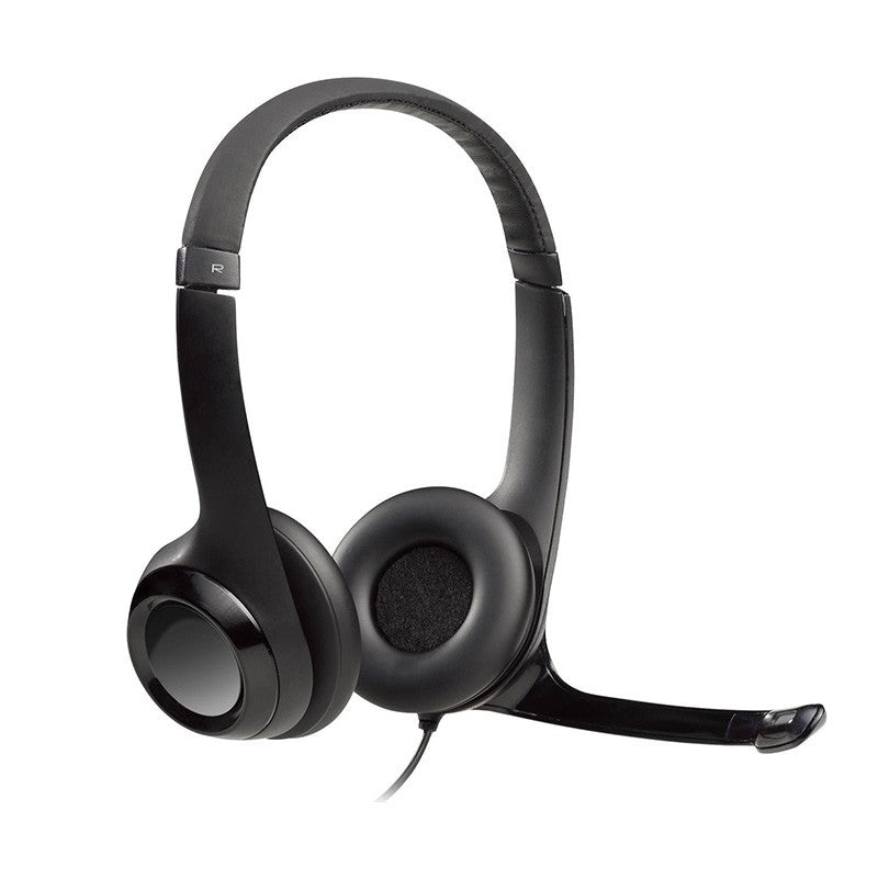 Auriculares Logitech H390 con Micrófono, Negro