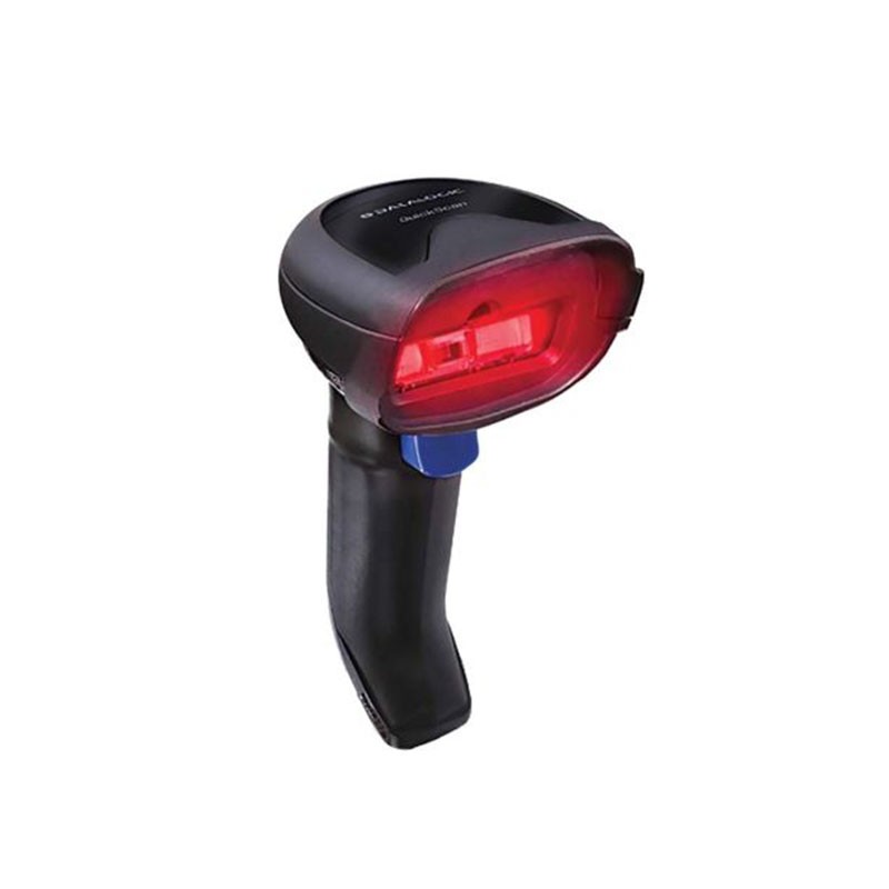 Lector de Código de Barras Datalogic QuickScan QW2520 + Soporte, Negro, Nuevo