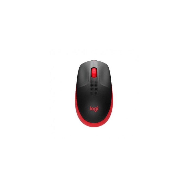 Ratón Logitech M190 Wireless Inalámbrico Rojo, Nuevo