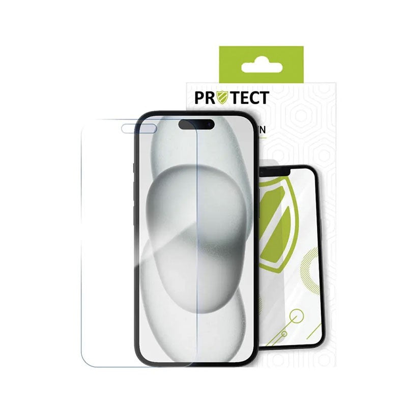 Cristal Templado PROTECT para Apple iPhone 15 Transparente 9H