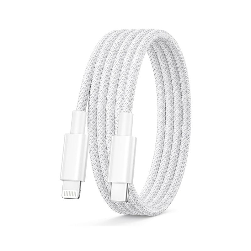 Cable USB-C a Lightning Trenzado 1 Metro | Carga Rápida para iPhone