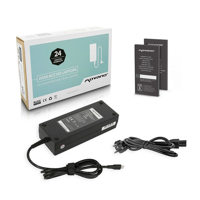 Movano Cargador USB-C 130W para Dell