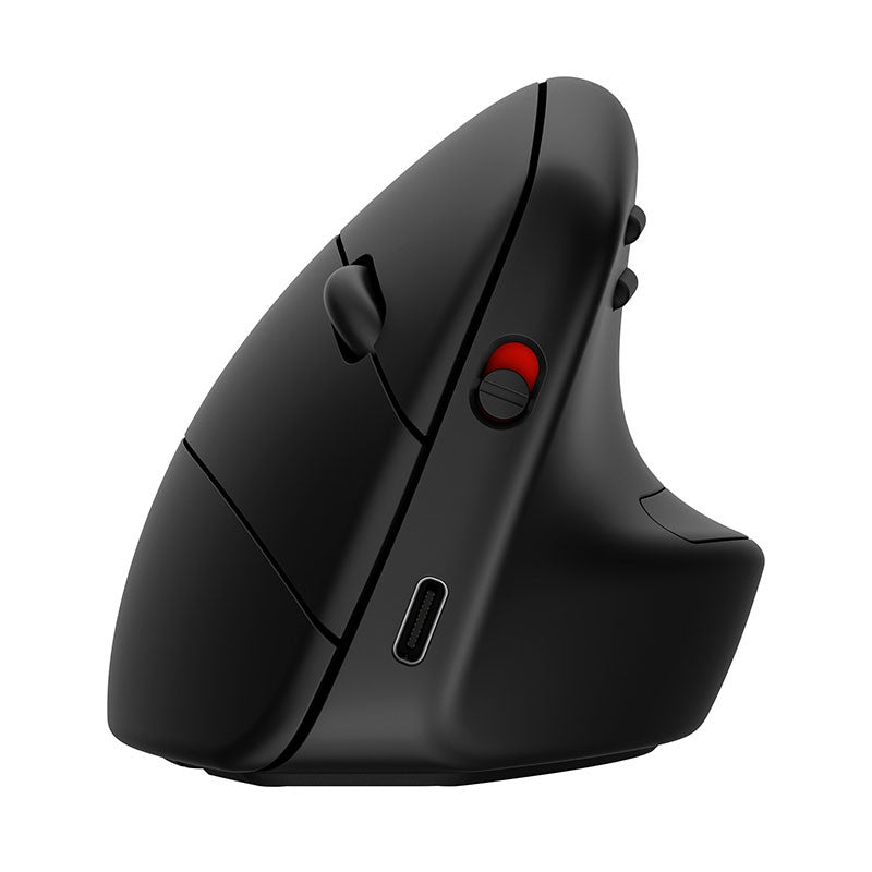 HP 925 Ratón Vertical Ergonómico Inalámbrico 4000 DPI, Negro