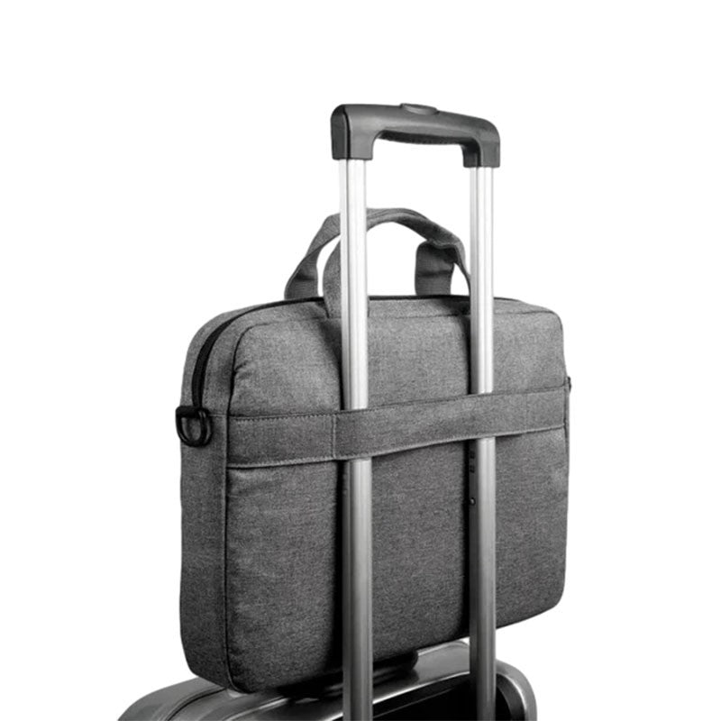 Maletín Portátil Lenovo Casual Toploader T210 hasta 15,6" Acolchado Resistente al Agua, Gris