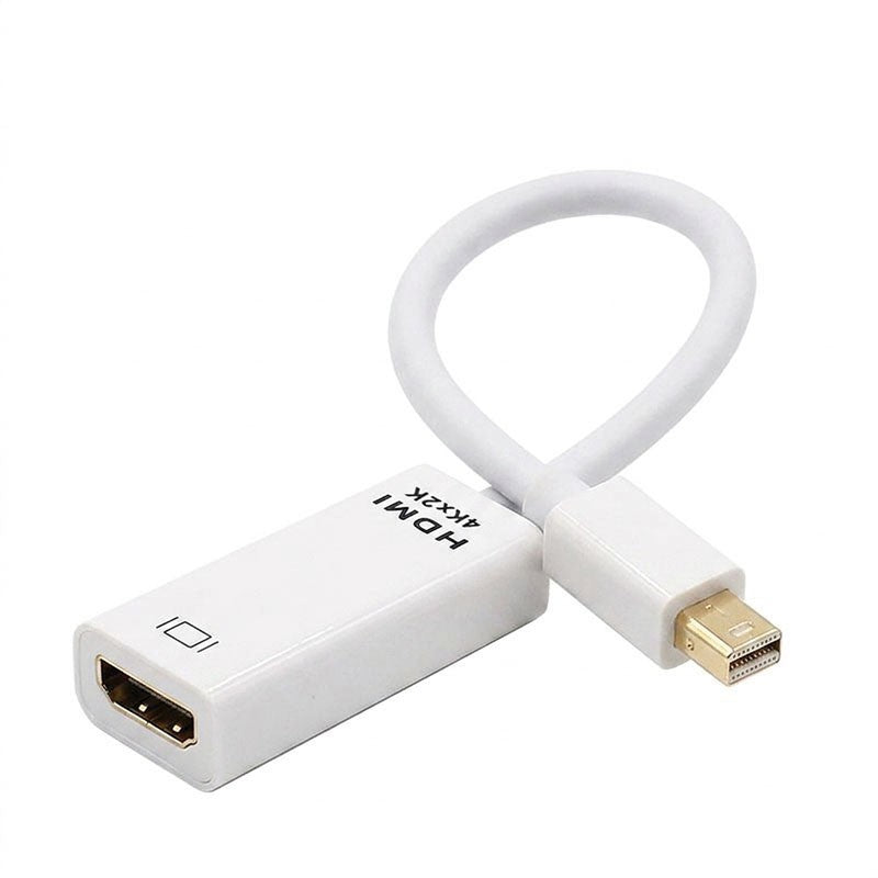 Adaptador Mini Displayport a HDMI M/H, 4K UHD, Blanco, Nuevo