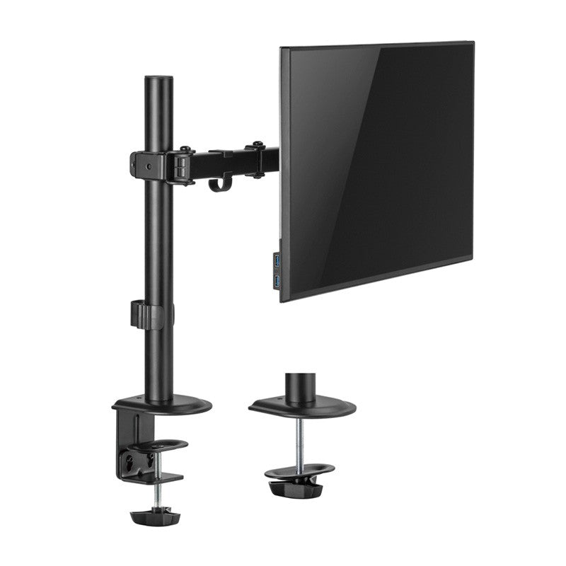 AISENS DT32TSR-147 Soporte de Mesa para Monitor Eco Giratorio Inclinable 17"-32", Nuevo