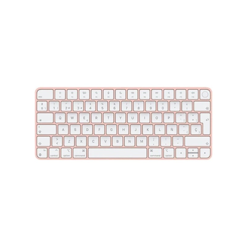 Apple Magic Keyboard A2449 Inglés (UK), 2021, Touch ID, Rosa, A+