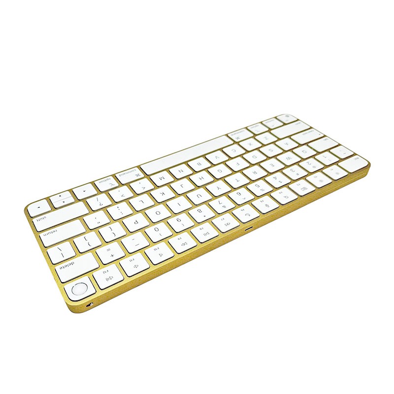 Apple Magic Keyboard A2449 Inglés (UK), 2021, Touch ID, Amarillo, A+