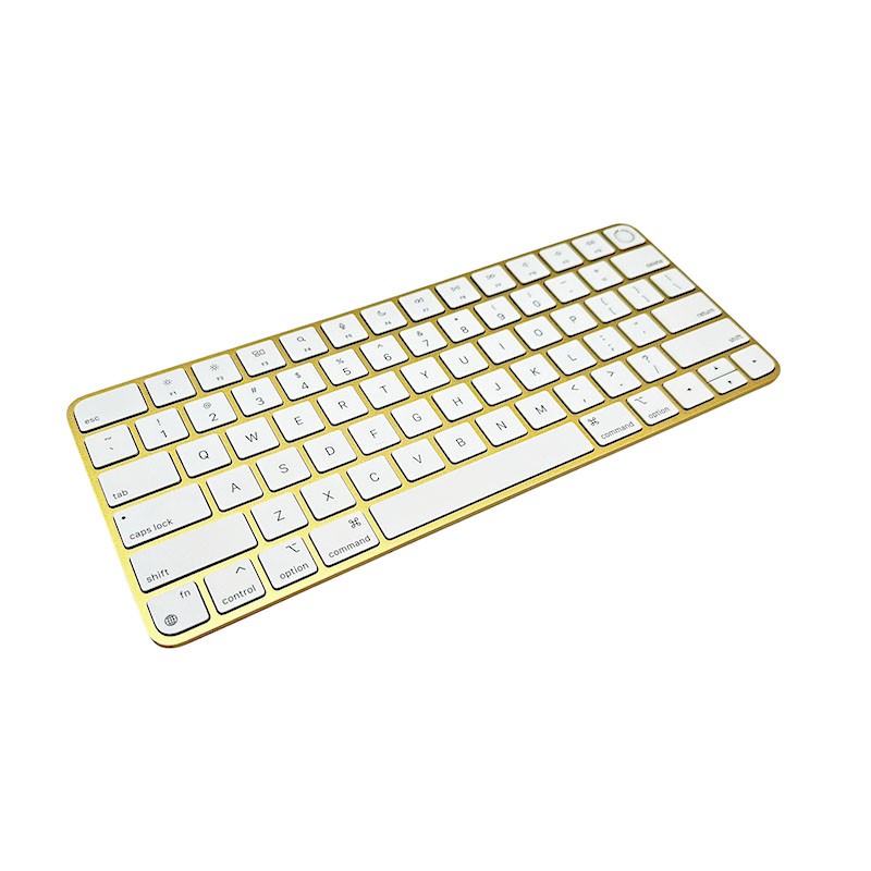 Apple Magic Keyboard A2449 Inglés (UK), 2021, Touch ID, Amarillo, A+