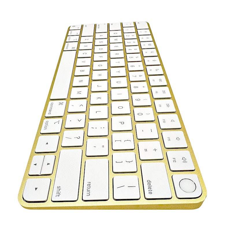 Apple Magic Keyboard A2449 Inglés (UK), 2021, Touch ID, Amarillo, A+