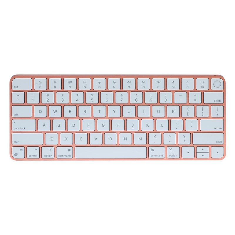 Apple Magic Keyboard A2449 Inglés (UK), 2021, Touch ID, Naranja, A+