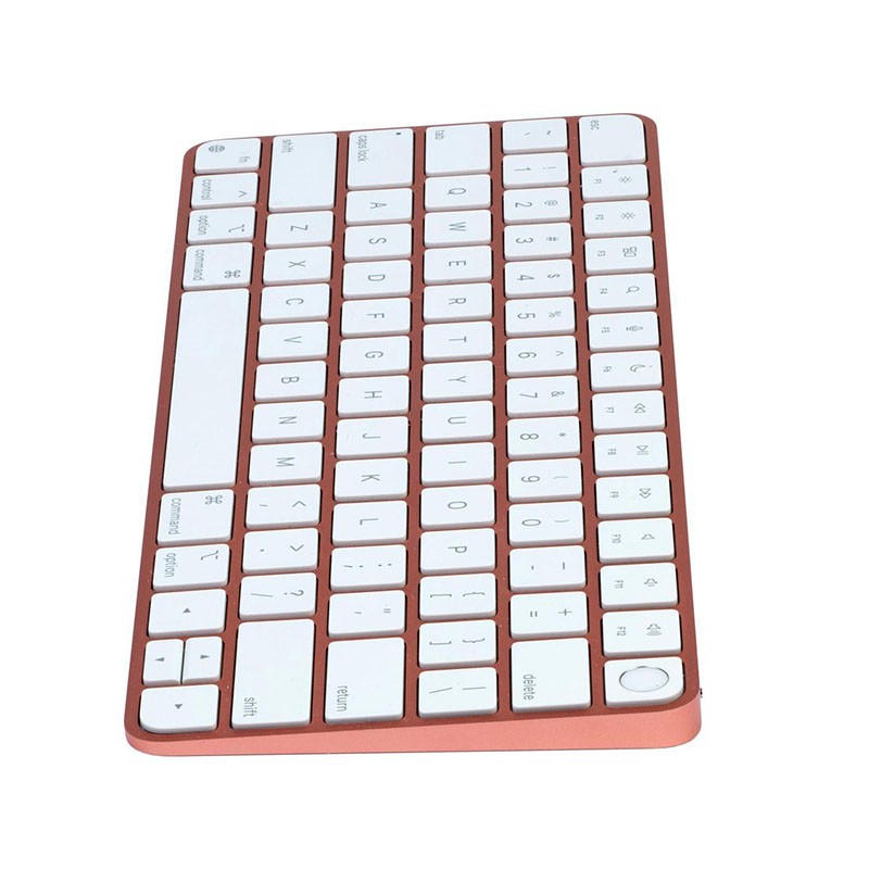 Apple Magic Keyboard A2449 Inglés (UK), 2021, Touch ID, Naranja, A+