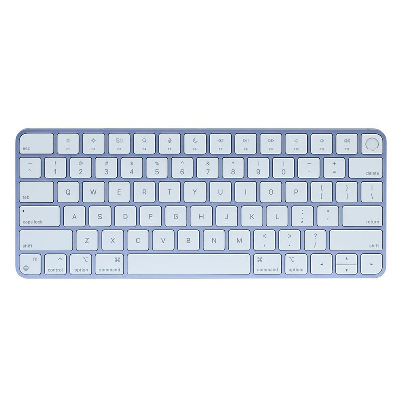 Apple Magic Keyboard A2449 Inglés (UK), 2021, Touch ID, Púrpura, A+