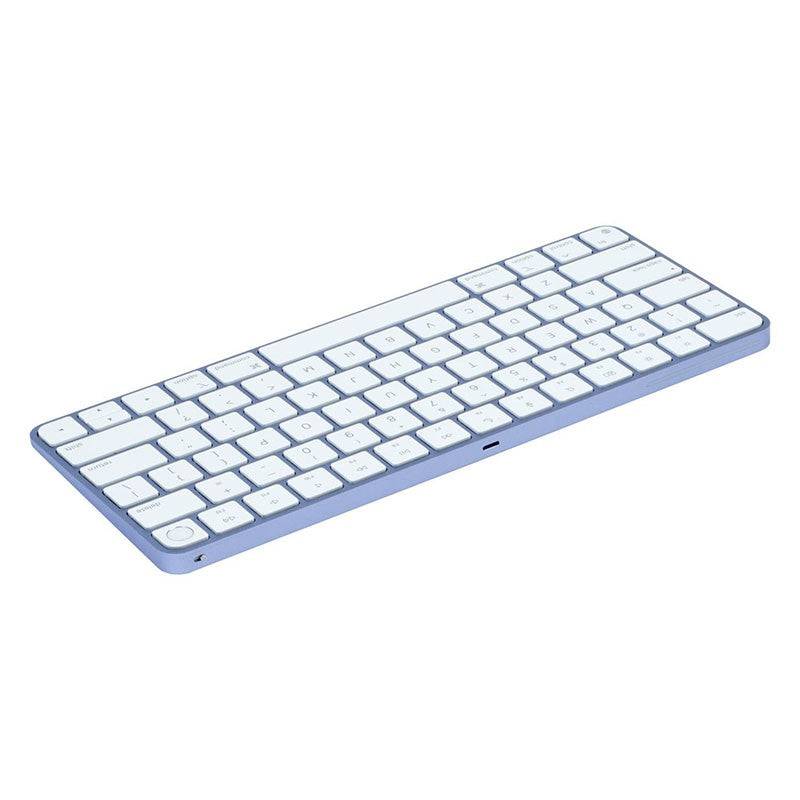 Apple Magic Keyboard A2449 Inglés (UK), 2021, Touch ID, Púrpura, A+