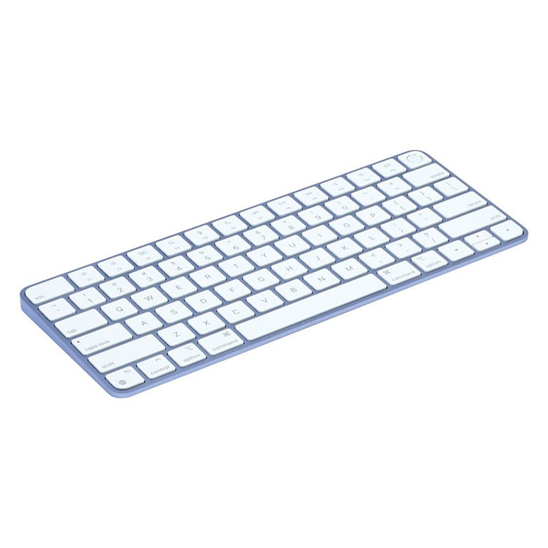 Apple Magic Keyboard A2449 Inglés (UK), 2021, Touch ID, Púrpura, A+