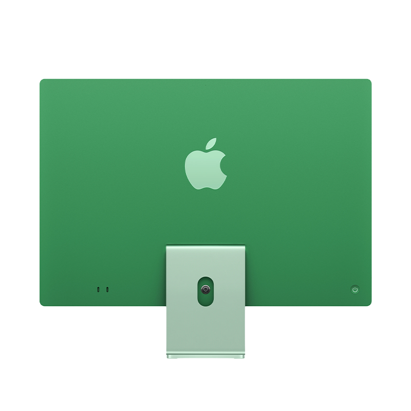 Apple iMac A2438 24" + Teclado Inglés (UK) y Ratón, M1 8 Cores, 16GB RAM, SSD 512GB, 4,5K, Verde, A+