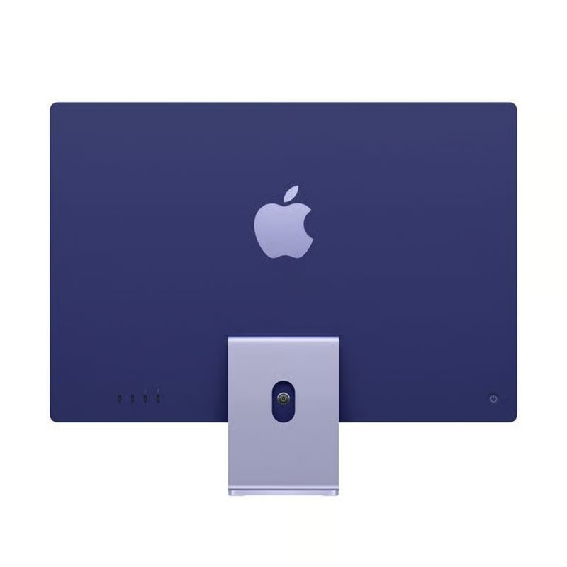 Apple iMac A2438 24" + Teclado Inglés (UK) y Ratón, M1 8 Cores, 16GB RAM, SSD 512GB, 4,5K, Púrpura, A+
