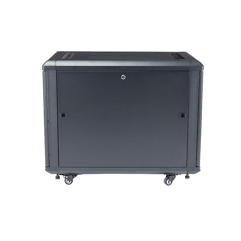 StarTech Armario Rack Cerrado 12U 36" para Servidores y Redes, Negro