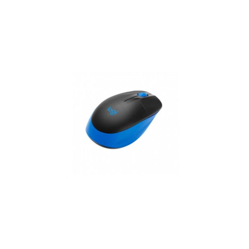 Ratón Logitech M190 Wireless Inalámbrico Negro Azul, Nuevo